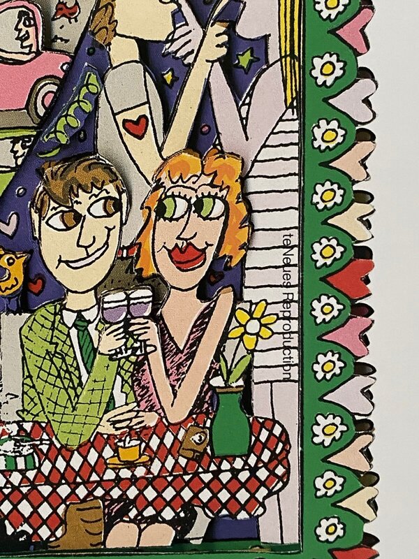 The Big Apple is big on romance de James Rizzi, 2004 (vue 2)