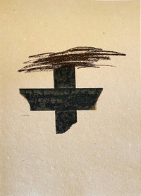 Llambrec Material by Antoni Tàpies, 1975