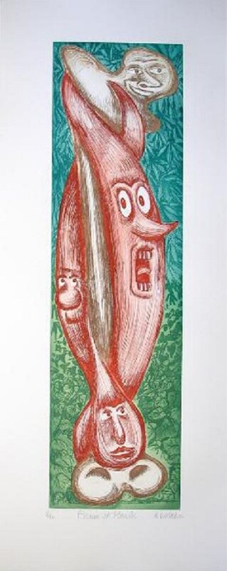 Fémur et muscles de Hervé Di Rosa, 2007