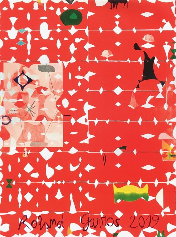 Roland-Garros Official Poster de José María Sicilia, 2019