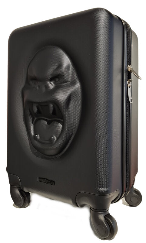 Kong Escape Suitcase (Black) by Richard Orlinski, 2020