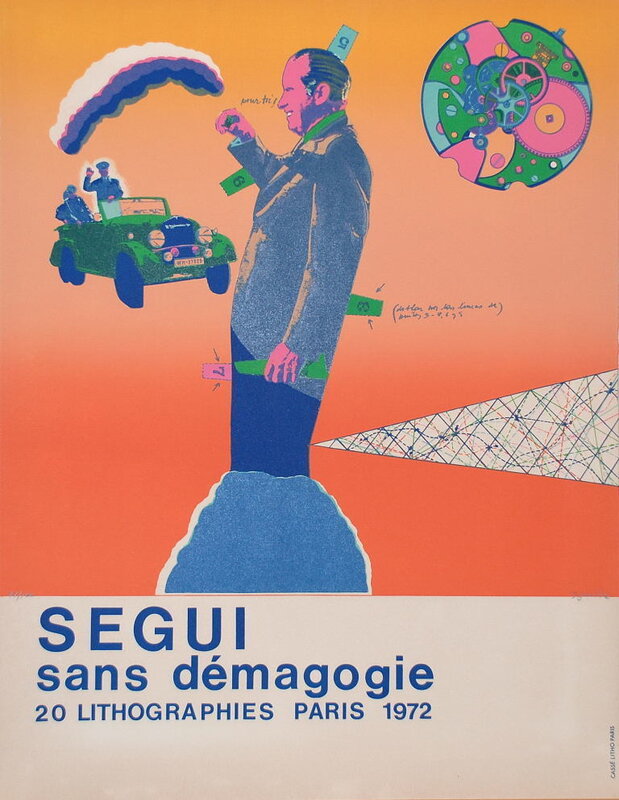 Sans Démagogie d'Antonio Seguí, 1972