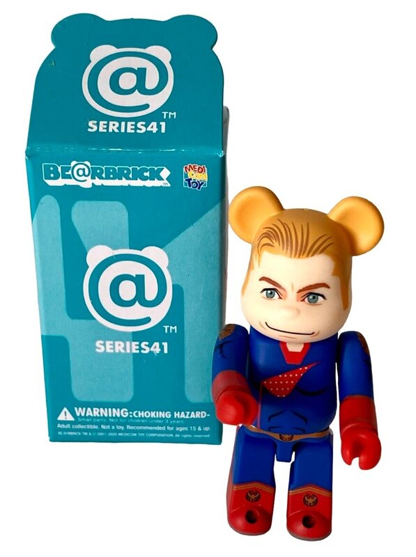 Bearbrick Series 41 The Homelander from The Boys 100% by BE@RBRICK, 2020