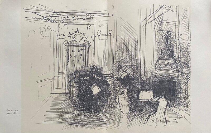 Au salon de Raoul Dufy, 1965