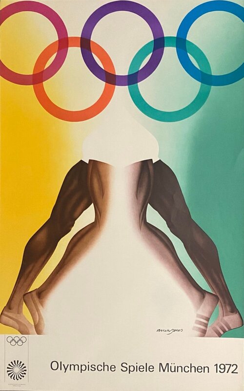 Munich Olympic Games d'Allen Jones, 1972
