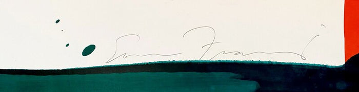 Composition abstraite de Sam Francis, 1968 (vue 2)