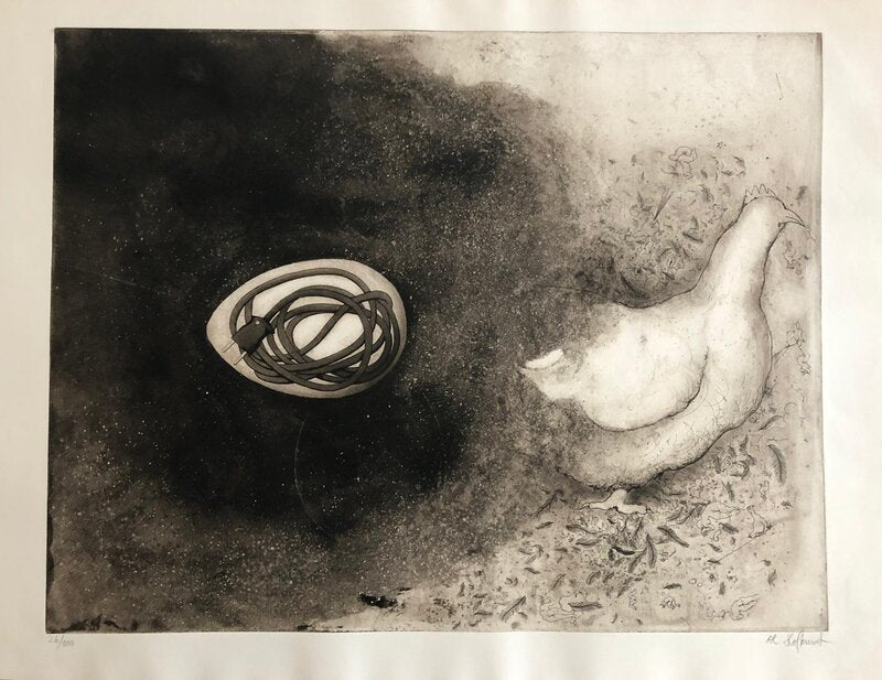 Eggsplosion by Alfred Hofkunst, 1970