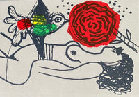 Femme et Oiseau de Corneille, 1980