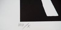 Lithographie N°43 by Pierre Soulages, 1995 (view 5)