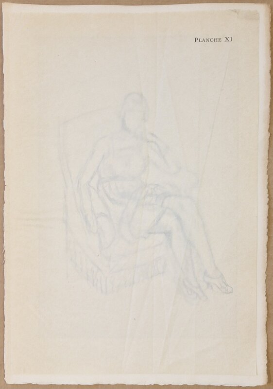 Cinquante Dessins, Planche XI by Henri Matisse, 1920 (view 2)