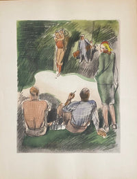 Le golf de MILIVOJ UZELAC, 1932