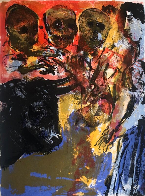 Le Chaos et la Nuit by Walter Spitzer, 1964
