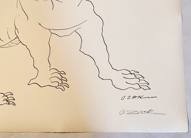 The Labours of Hercule - The shepherd of Geryon d'Ossip Zadkine, 1960 (vue 3)