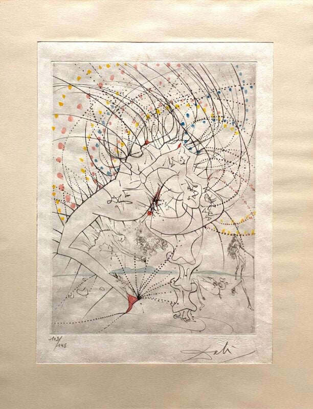 La femme-feuille by Salvador Dalí, 1969