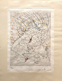 La femme-feuille by Salvador Dalí, 1969