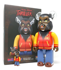 Michael Jackson WEREWOLF 400% + 100% de BE@RBRICK, 2022 (vue 3)