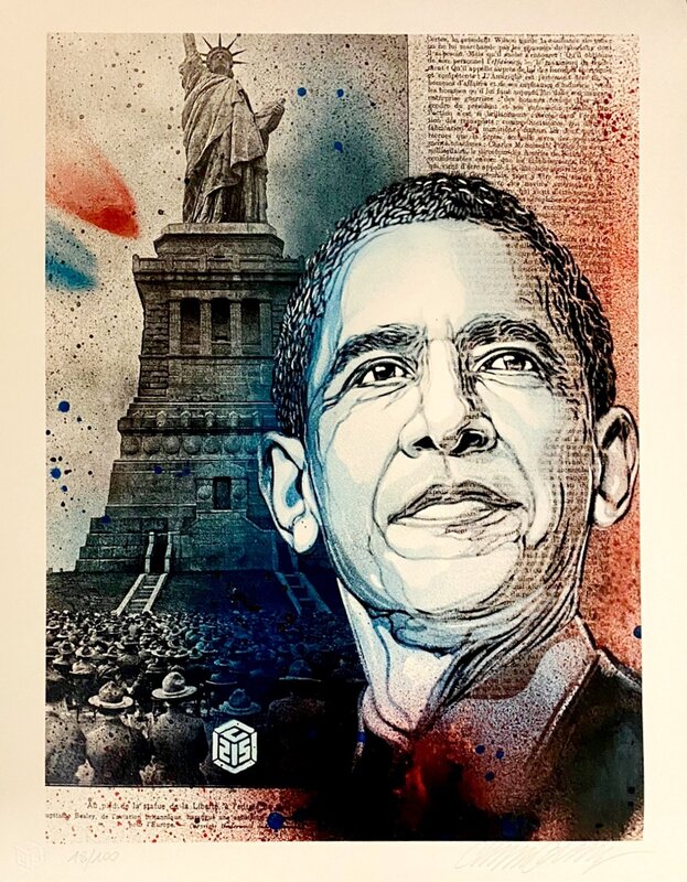 Obama by C215, 2020