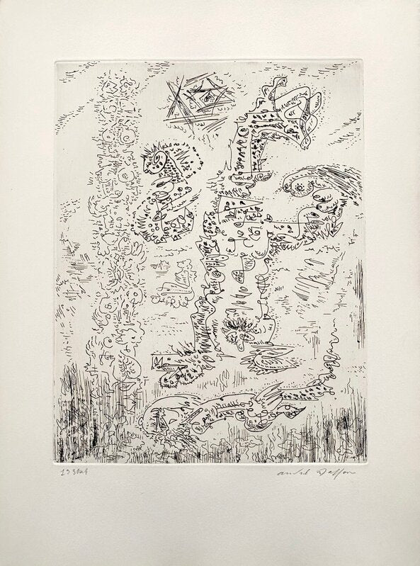 Trophées érotiques by André Masson, 1962