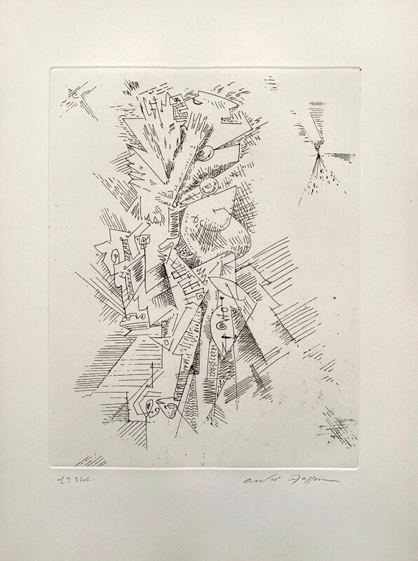 Trophées érotiques by André Masson, 1962