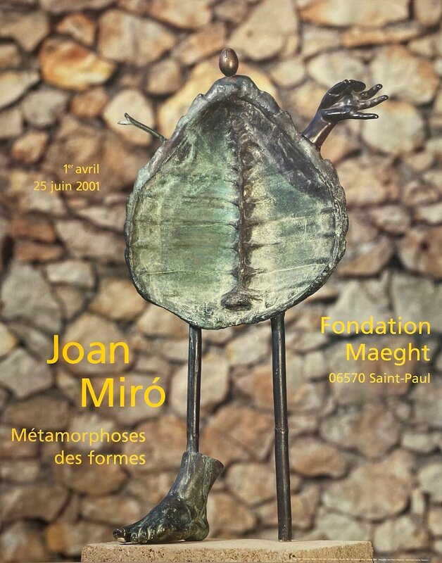 Métamorphoses des formes de Joan Miró, 2001