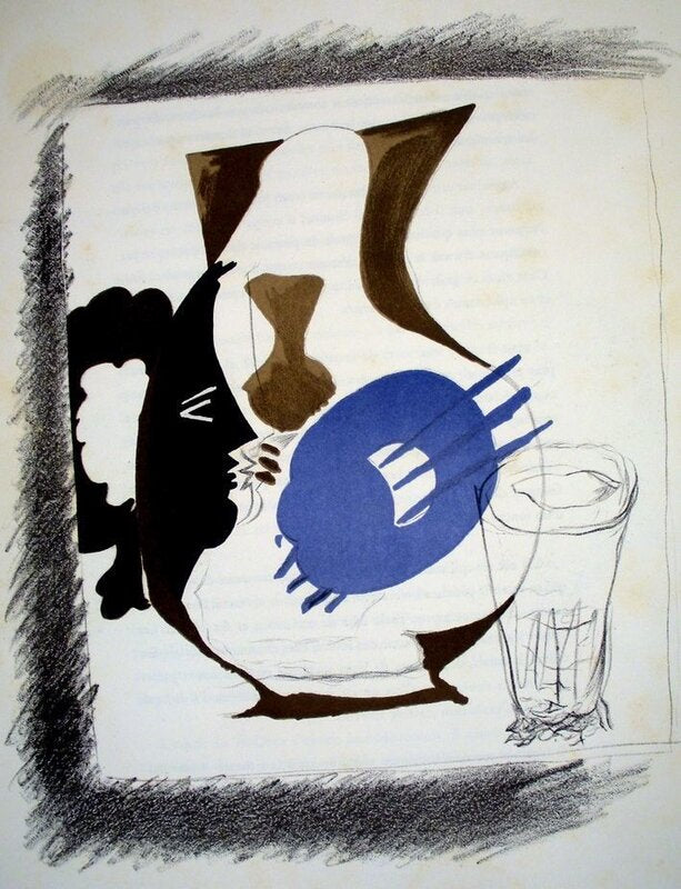 Verre et pichet de Georges Braque, 1952