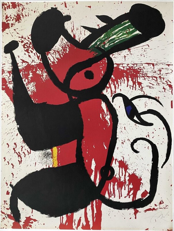 La Ruisselante (Variante) de Joan Miró, vers 2010