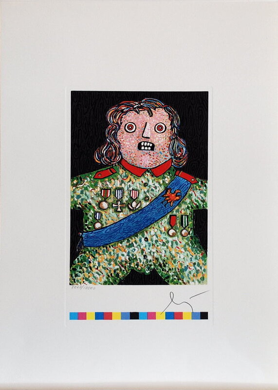 Le Petit Général (The Little General) d'Enrico Baj, 1982