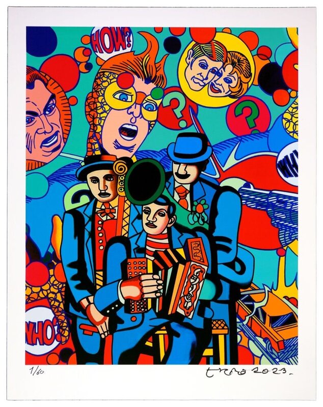 Untitled d'Erró, 2023