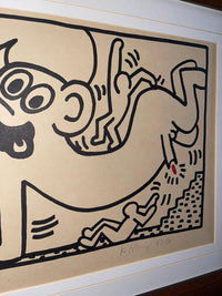 Untitled de Keith Haring, 1987 (vue 6)