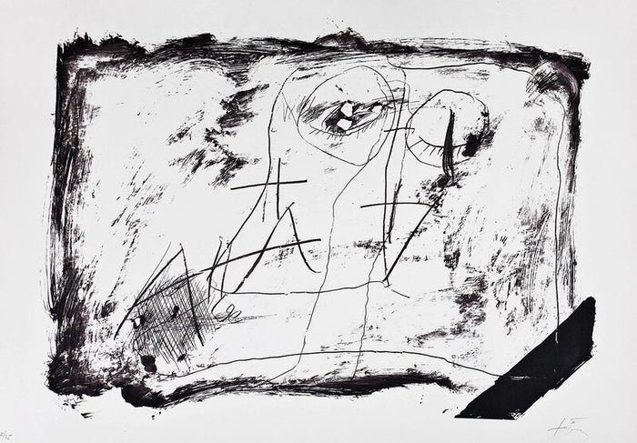 LLambrec 11 d'Antoni Tàpies, 1975