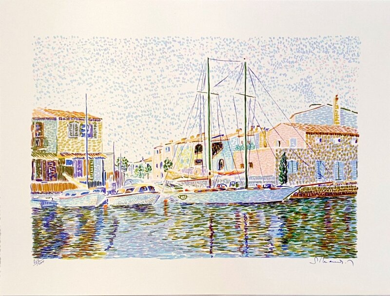 Port Grimaud de Serge Mendjisky, 1969