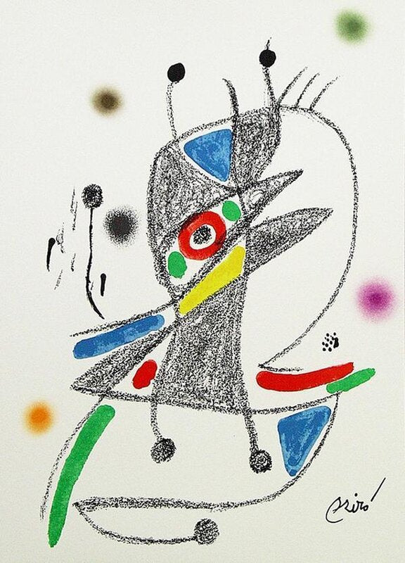 Maravillas con Variaciones Acrósticas 2 de Joan Miró, 1975