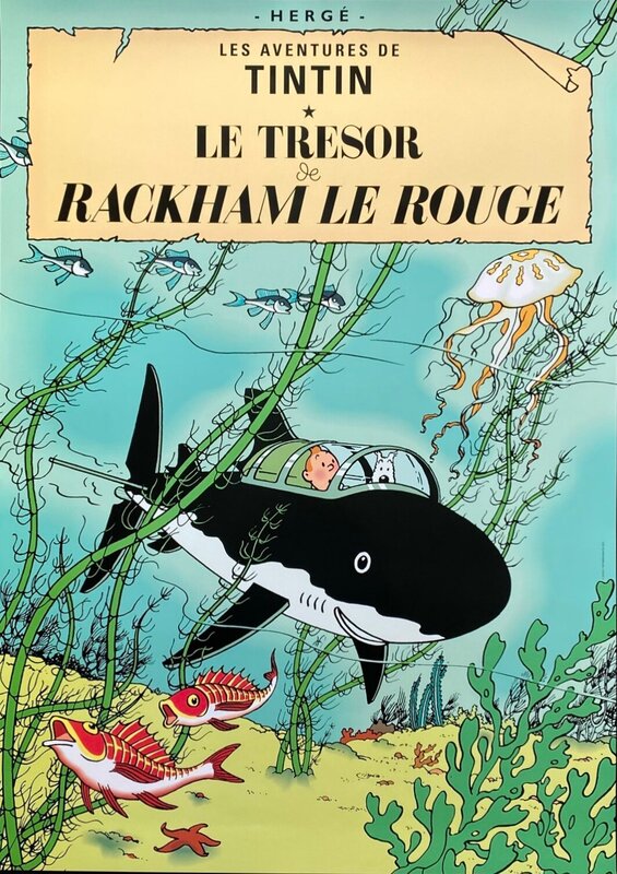 Les Aventures de Tintin: Le Trésor de Rackham le Rouge de Hergé, 2023