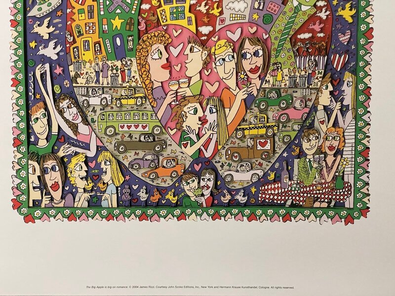 The Big Apple is big on romance by James Rizzi, 2004 (view 3)
