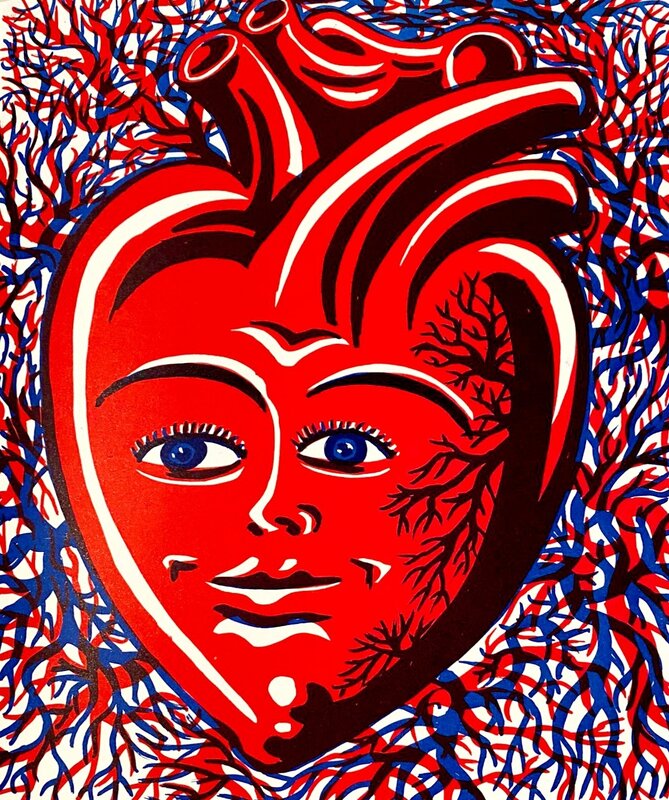 Corps amoureux de Hervé Di Rosa, 2007