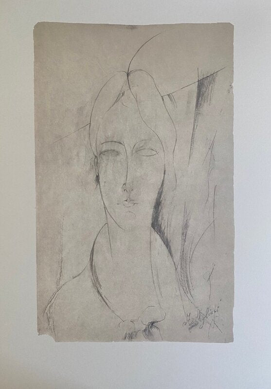Ritratto di Lunia by Amedeo Modigliani, 1917