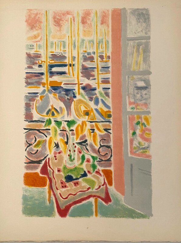 Fenêtre ouverte de Jules Cavaillès, 1958