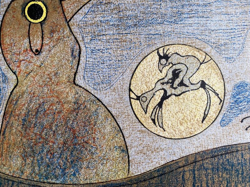 Oiseaux de Max Ernst, 1970 (vue 2)