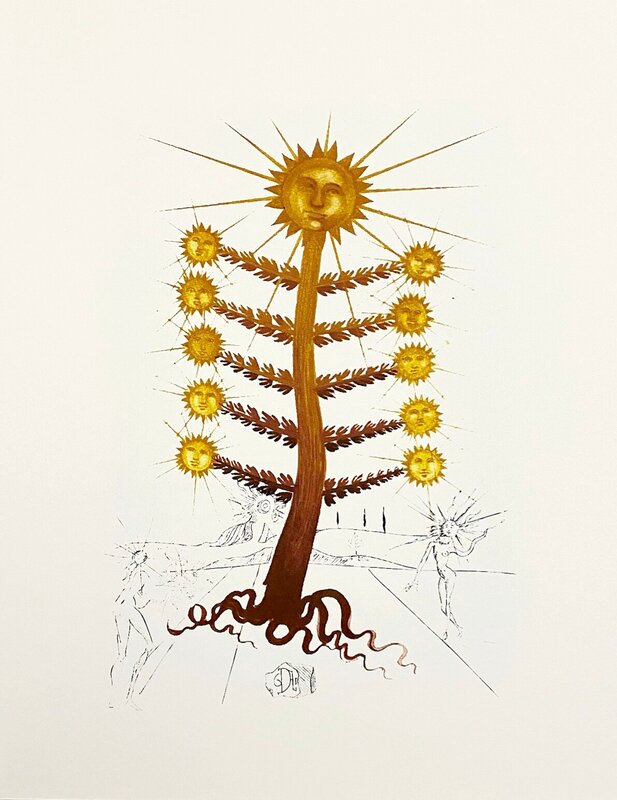 Arbre soleil de Salvador Dalí, 1979
