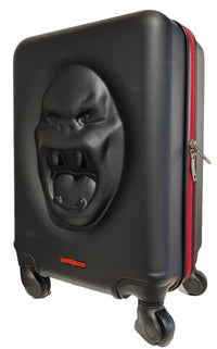 Kong Escape Suitcase (Black & Red) by Richard Orlinski, 2020