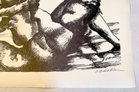 The Labours of Hercule - The Boar Of Eyrmanthos by Ossip Zadkine, 1960 (view 3)