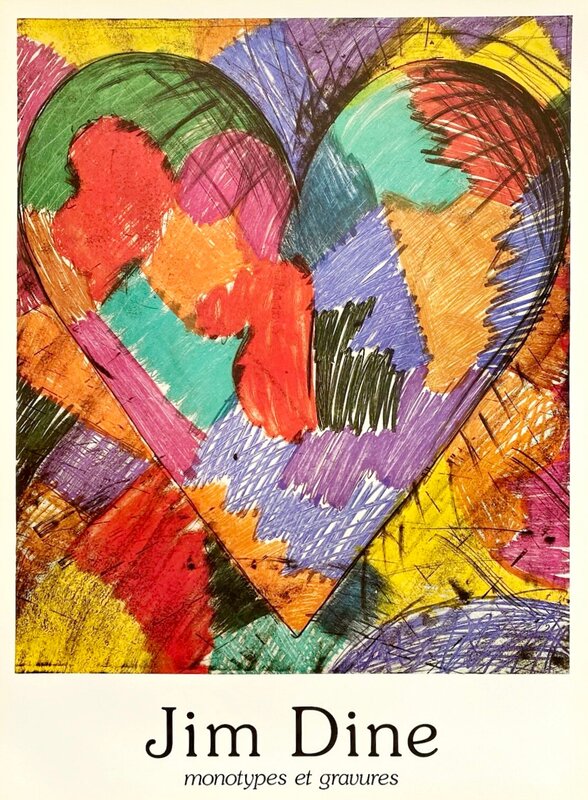 Monotypes et gravures de Jim Dine, 1983