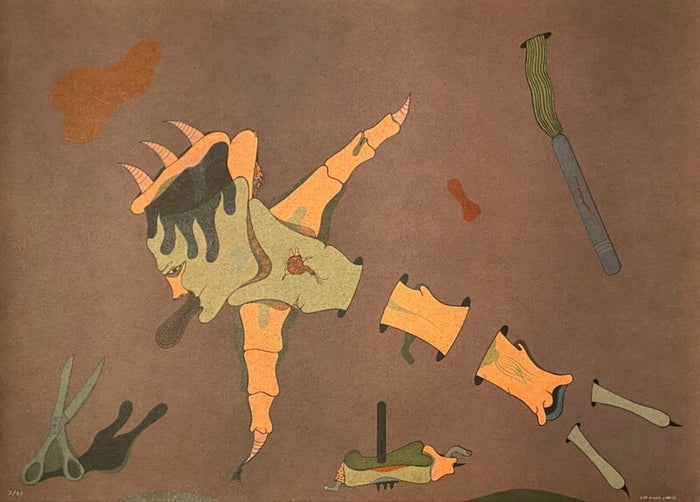 Cenizas by Jorge Camacho, 1974