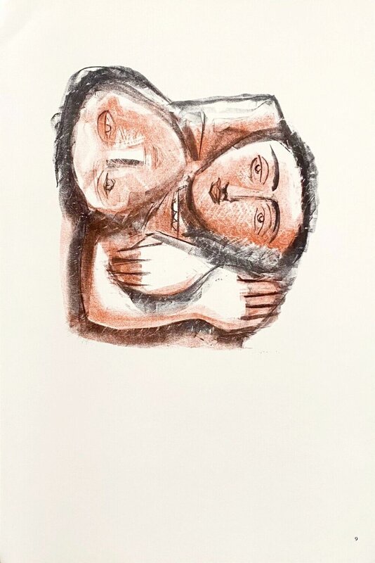 L'abbraccio de Massimo Campigli, 1965