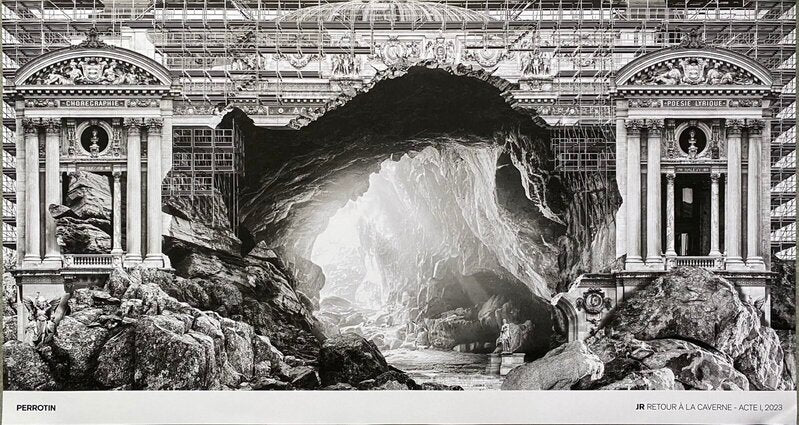 Retour à la Caverne - Acte I, Paris, France de JR, 2023