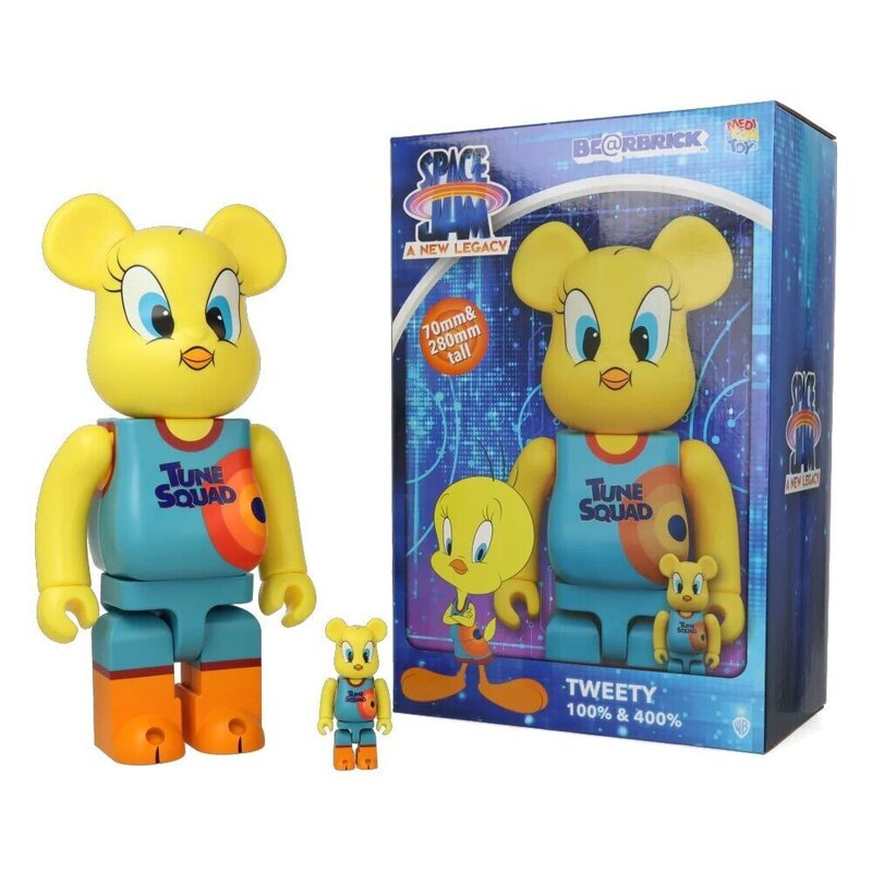 Space Jam 2 Tweety 400% + 100% de BE@RBRICK, 2022 (vue 4)