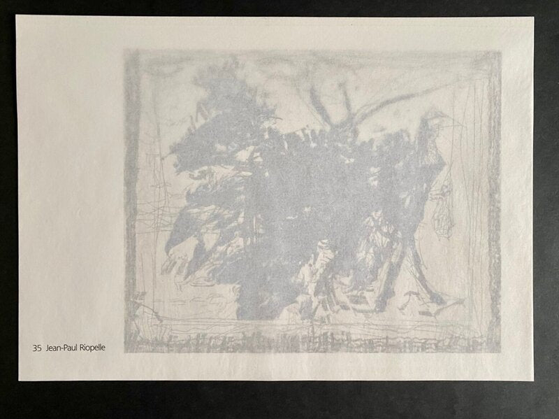 Auprès de mon lac no 2 de Jean-Paul Riopelle, 1990 (vue 2)