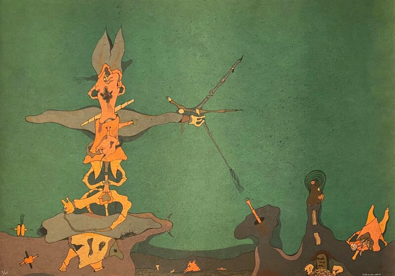 Cenizas de Jorge Camacho, 1974