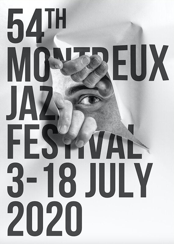 Montreux Jazz Poster de JR, 2020