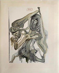 La Divine Comédie - Enfer 04 - Les Limbes by Salvador Dalí, 1963 (view 2)